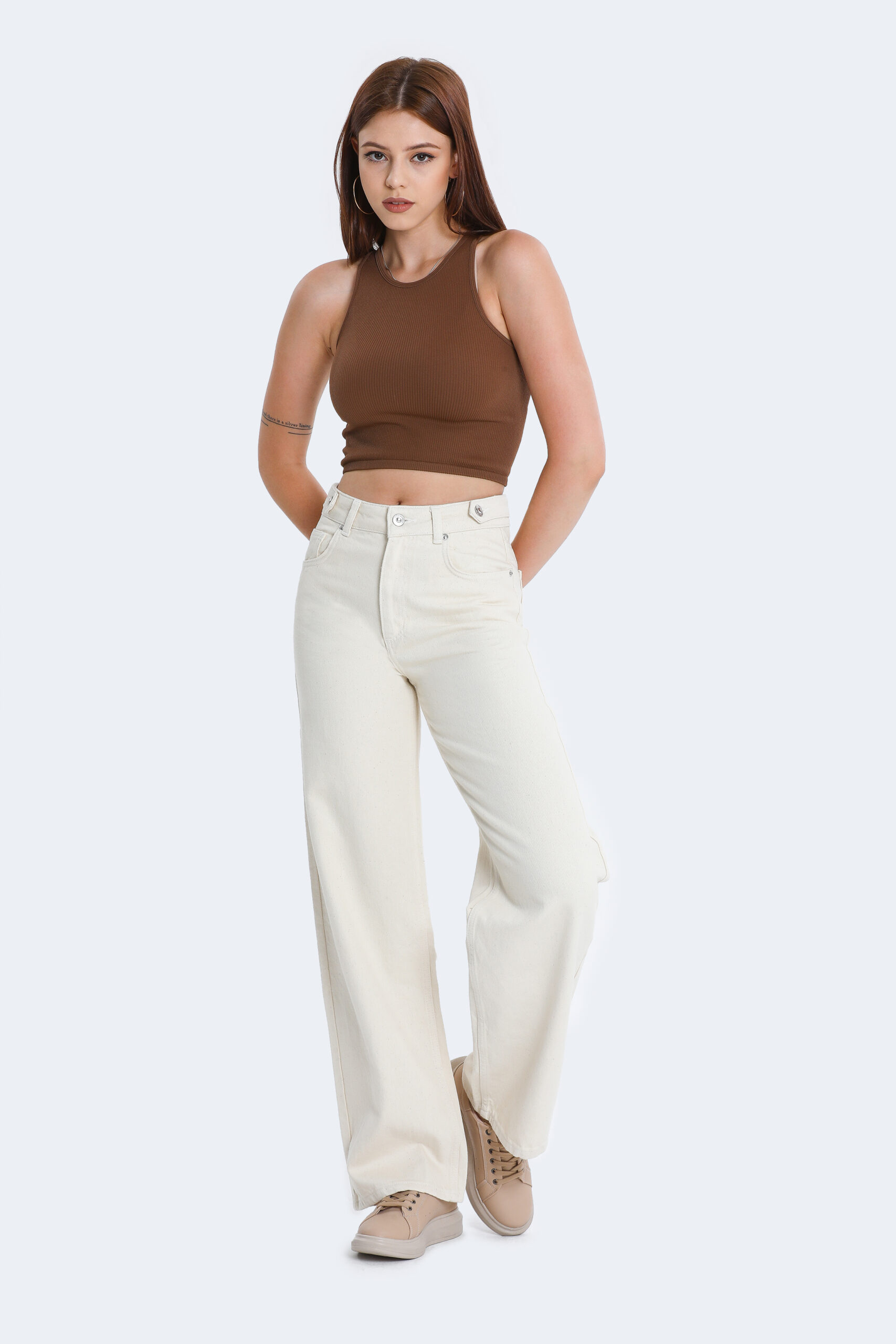 Shop White High Waisted Wide Leg Jeans: A Perfect Addition to Your Wardrobe